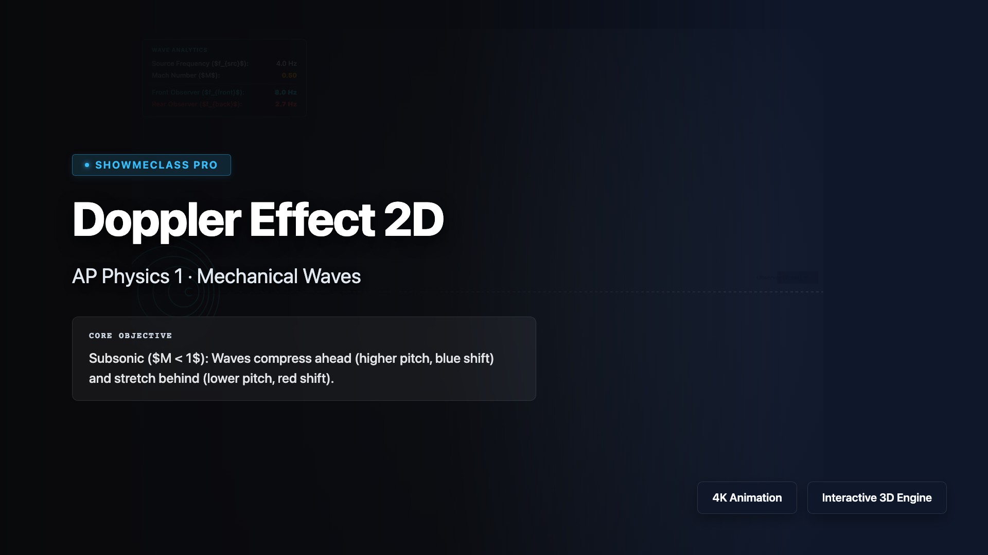 Doppler Effect 2D visualization thumbnail