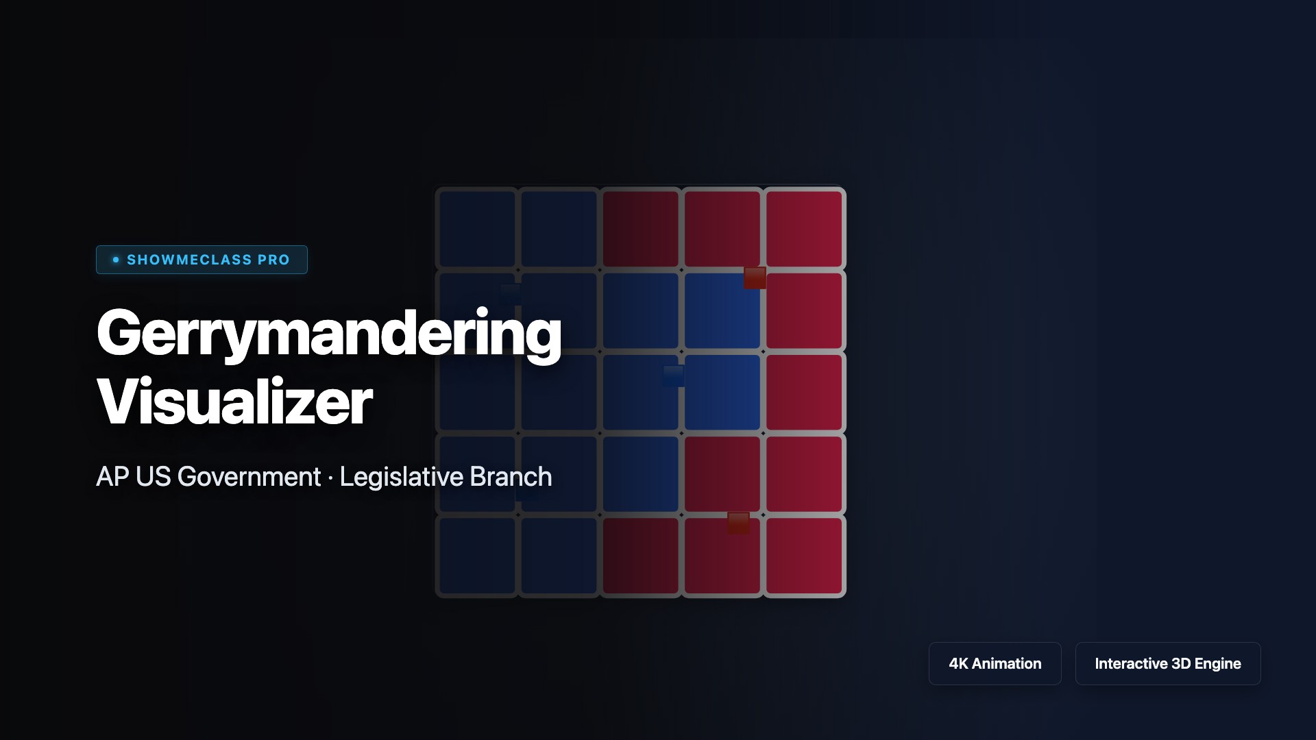 Gerrymandering Visualizer visualization thumbnail