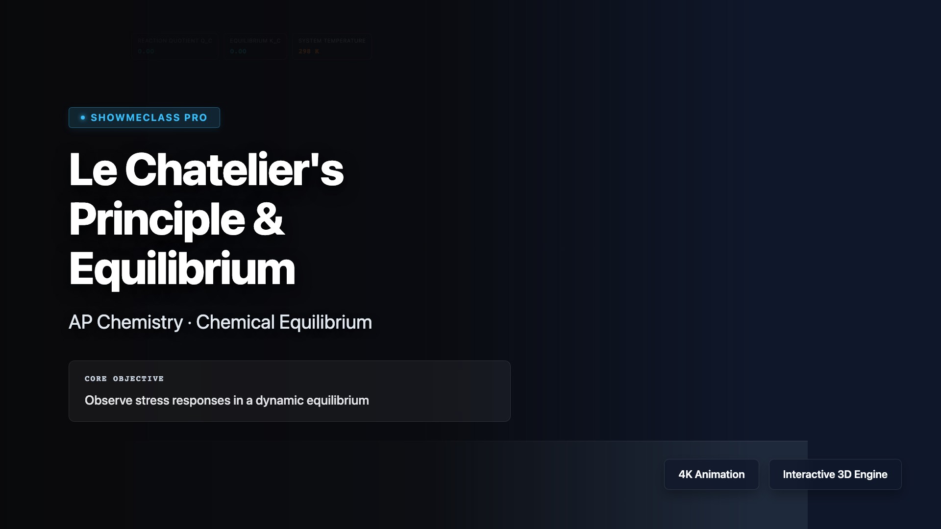Le Chatelier's Principle & Equilibrium visualization thumbnail