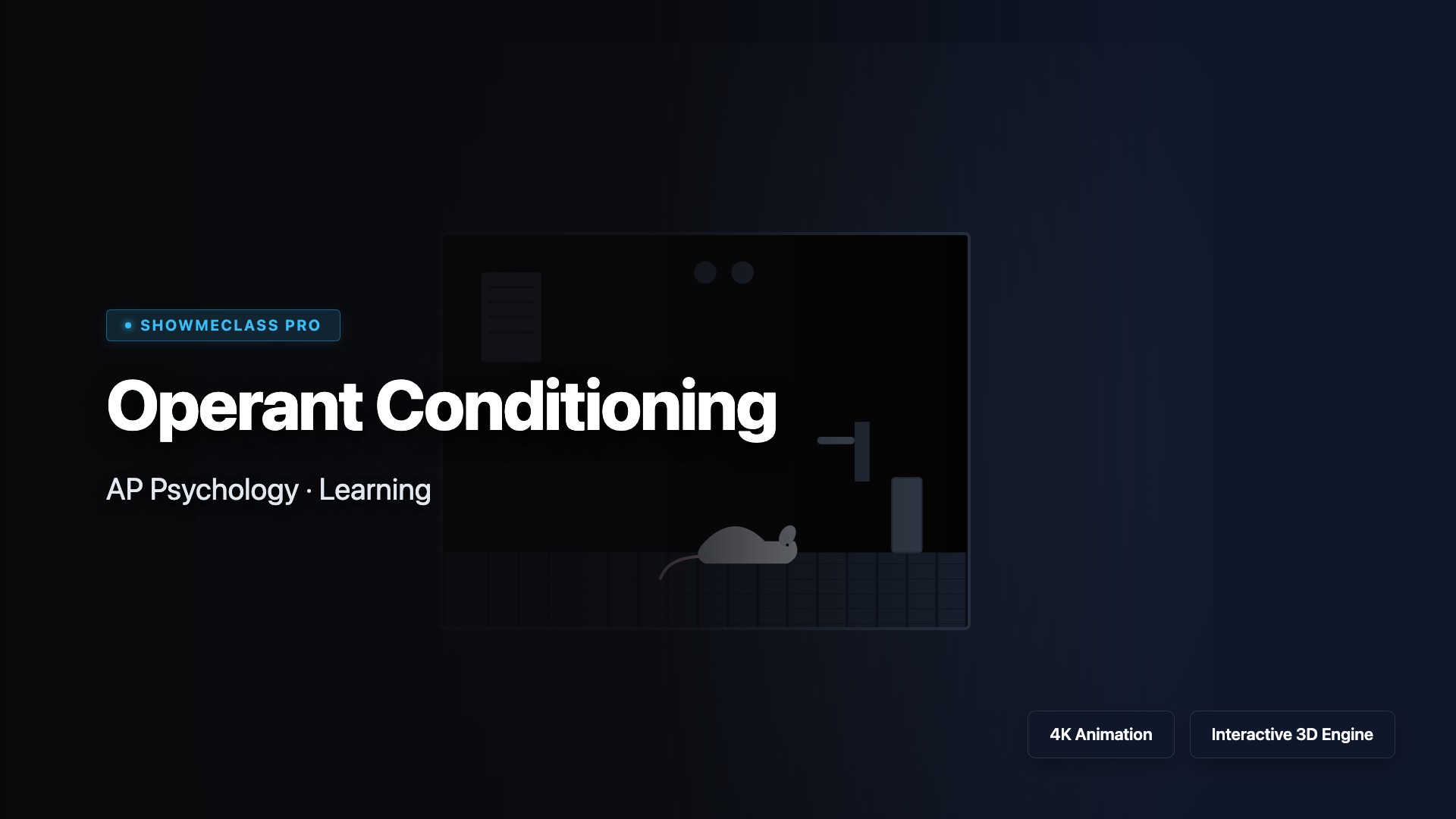 Operant Conditioning visualization thumbnail