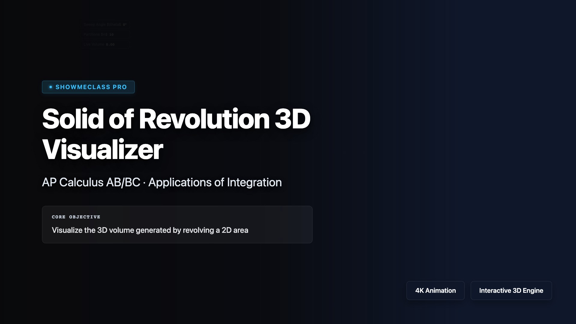 Solid of Revolution 3D Visualizer visualization thumbnail
