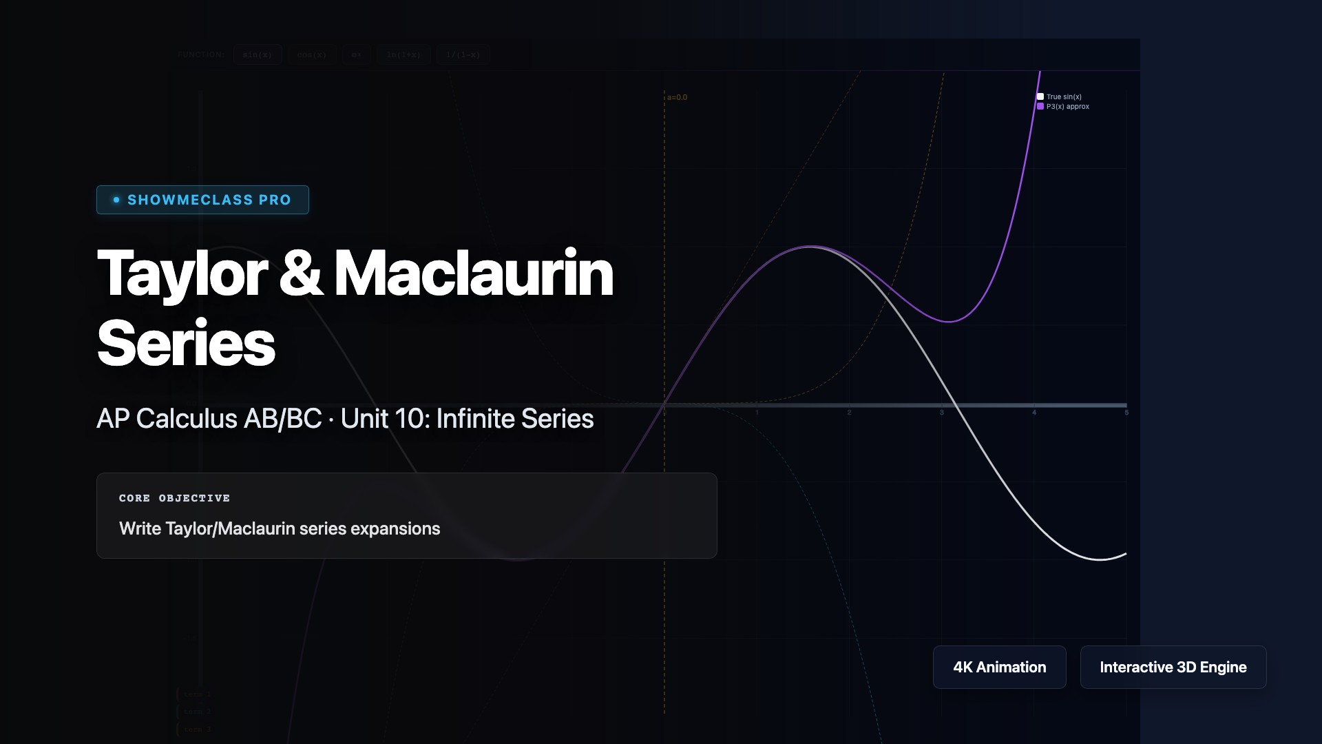 Taylor Series visualization thumbnail